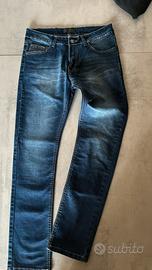 Jeans uomo denim blu scuro