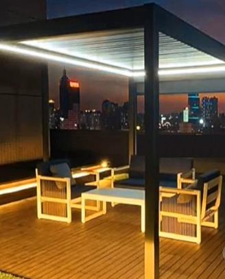 Pergole bioclimatiche 3x4 motorizzate led