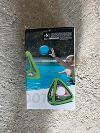 Canestro gonfiabile gioco piscina