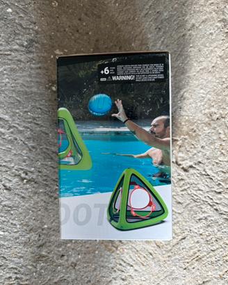 Canestro gonfiabile gioco piscina