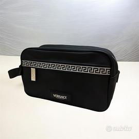 Elegante Pochette Versace Nera
