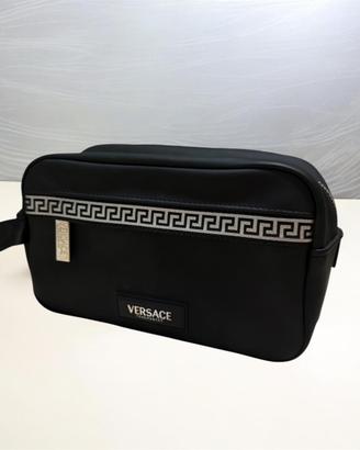 Elegante Pochette Versace Nera