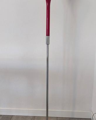 Lampada da terra design vetro e acciaio westwing 