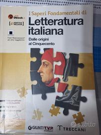 I saperi fondamentali di letteratura italiana