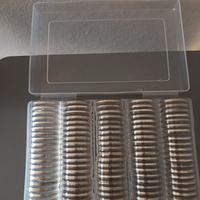 105 monete 500 lire argento