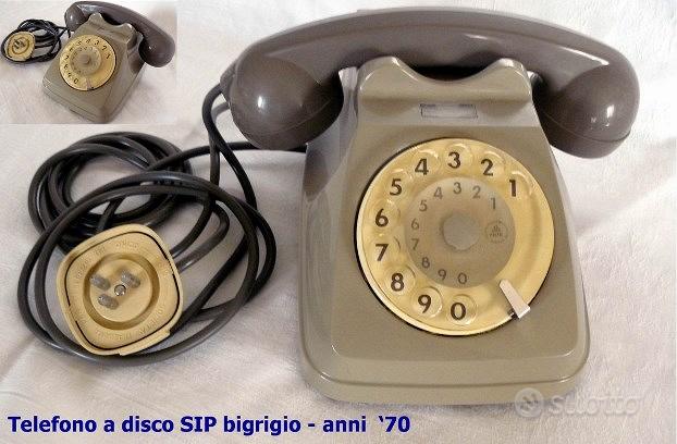 TELEFONO SIP A DISCO ANNI '70 VINTAGE DA COLLEZIONE