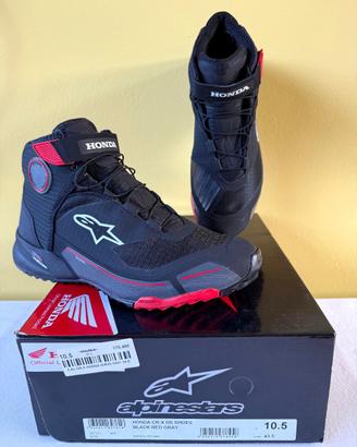 Scarpe moto Alpinestars Honda CR-X Drystar (43,5)