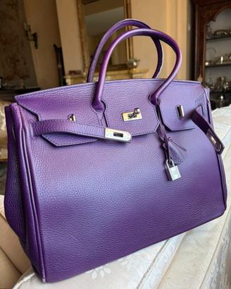 Borsa in pelle mod. Birkin
