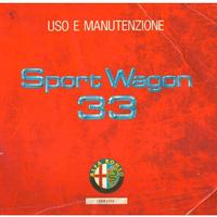 ALFA ROMEO ALFA 33 LIBRETTO USO E MANUTENZIONE 199