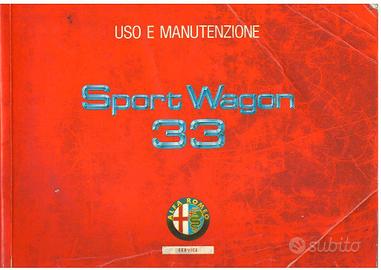 ALFA ROMEO ALFA 33 LIBRETTO USO E MANUTENZIONE 199