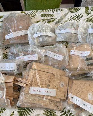 Bismarck kit nave in legno completa + accessori