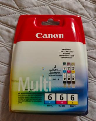 Cartucce Multipack Originali BCI 6C/6M/6Y