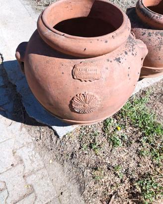Grande orcio in terracotta toscana Benocci