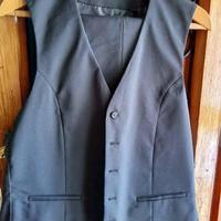 Completo vestito nero