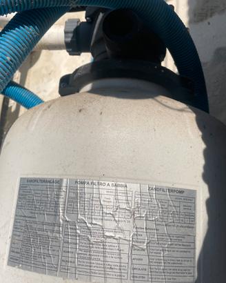 Filtro a sabbia per piscina
