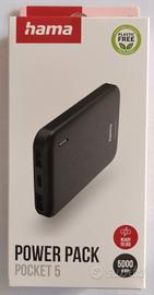 Batteria portatile Power Pack Hama Pocket5 5000mAh