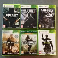 6 Giochi per Xbox 360 (Call of Duty)