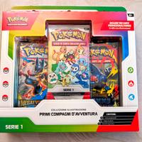 Collezione Primi Compagni d'avventura Pokemon  