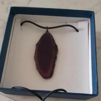 Collana con pietra 