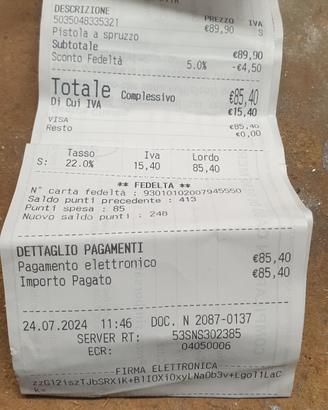 pistola ad aria 