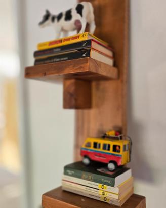 Libreria in legno pezzo unico