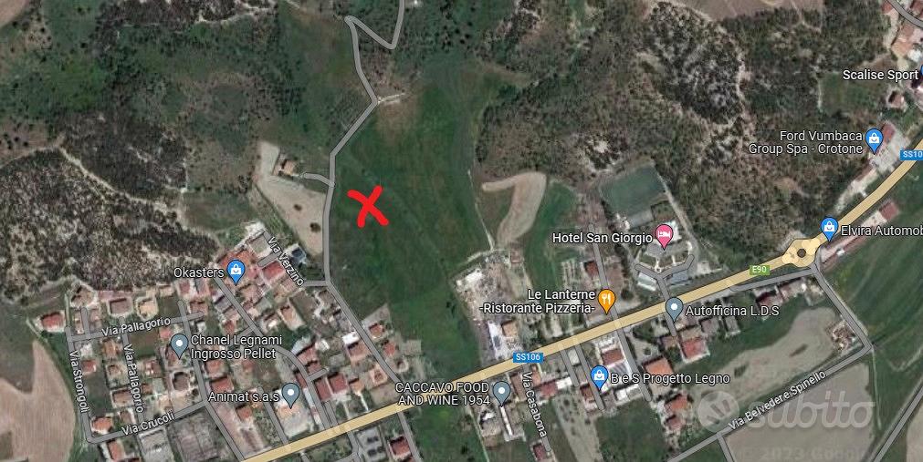 Terreno agricolo Crotone su SS106 - Vista 4