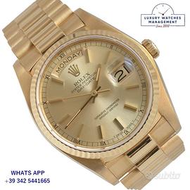 ROLEX  Day-Date 18038 President Champagne gold