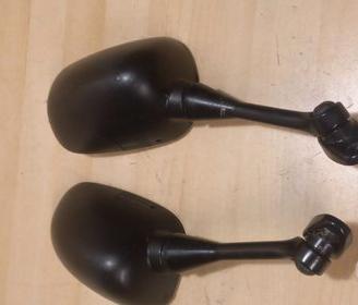 HONDA CBR 600 RR COPPIA SPECCHIETTI RETROVISORE SPECCHI MOTO CARENA NERO