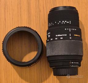 Sigma DG 70-300 per Nikon