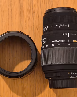 Sigma DG 70-300 per Nikon