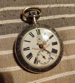 Orologio da taschino Lessor Patent Systèm Roskopf