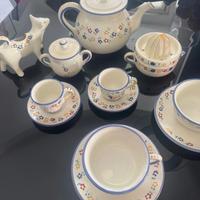 Set te’/caffe’ Sam Vaccaro Raro con Lattiera Mucca