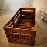 Coppia cassette legno originali F.lli Mutti 