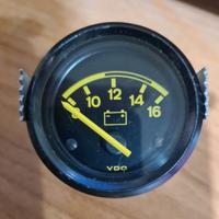 PORSCHE 944 Turbo Strumento Voltmetro giallo