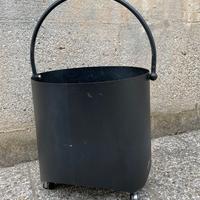 Portalegna metallo modello "Bisonte" Viadurini