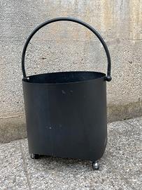 Portalegna metallo modello "Bisonte" Viadurini