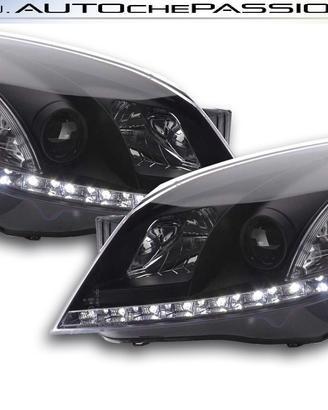 Coppia fanali cromati led per OPEL ASTRA H GTC 3 5