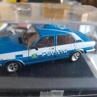 Fiat 132 Polizia Modellino Scala 1/43