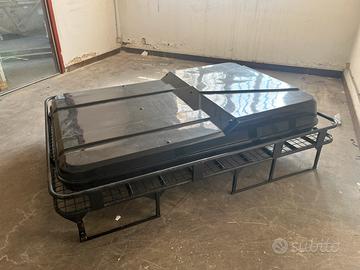 Maggiolina con portapacchi Defender 90