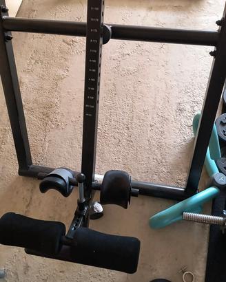 panca reversibile per fitness