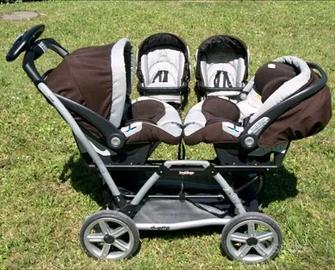 Ovetti + passeggino Duette Swing Gemellare