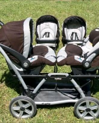 Ovetti + passeggino Duette Swing Gemellare