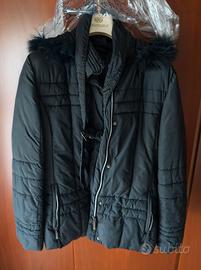 Giubbotto donna Mixture nero con cappuccio tg 46