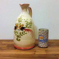 Anfora brocca in ceramica otre artigianale rustica