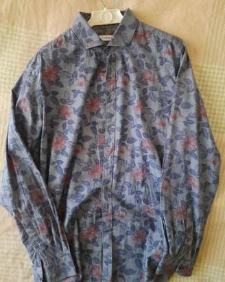 Camicia floreale cotone uomo Conbipel XXL