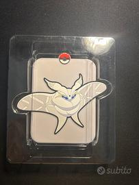 Pokemon portacarte Frosmoth Melina gomma e carta