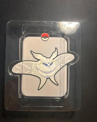 Pokemon portacarte Frosmoth Melina gomma e carta