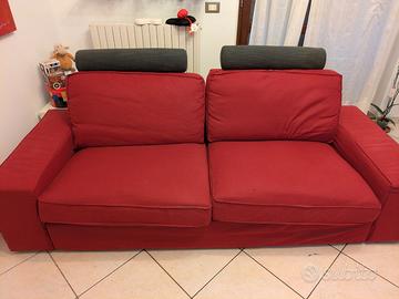 Divano Kivik 3 posti, poggiatesta e seconda fodera