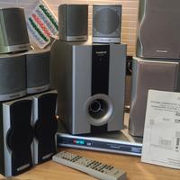 Amstrad subwoofer lettore DVD -  casse SHARP 