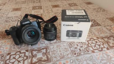 Canon EOS M50,  50mm f1.8,  15-45mm f/3.5-6.3 IS S